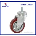 8Inch Medium-Duty PU Caster Wheels with Wearing Resisting